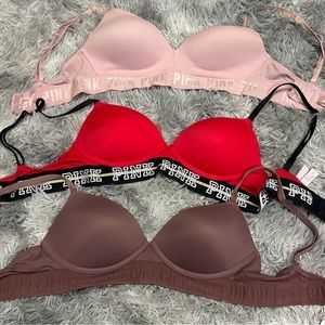 Size 34B PINK bras